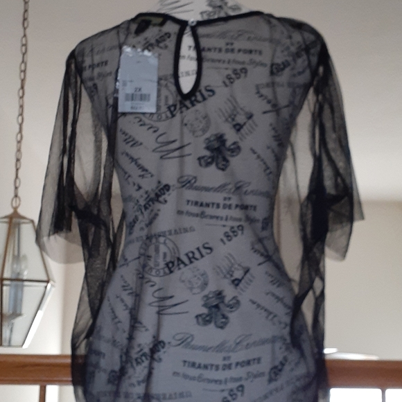 Sheer Top - Picture 2 of 3